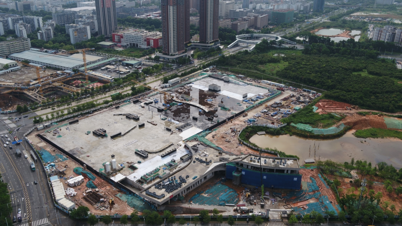 全地埋式污水处理厂建造项目(深圳市宝龙水质净化厂)